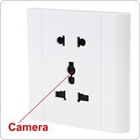 FAKE WALLPLUG /SOCKET CCTV PINHOLE CAMERA