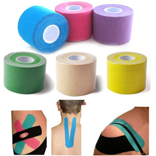 5cm*5m Size One Roll Elastic Kinesiology Sports Tape Muscle Pain Care - Image 9