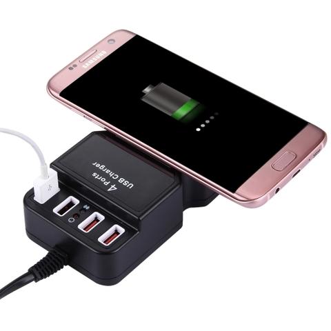 Wireless Charger with 4 Port USB Charger