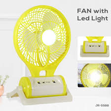5580 MINI RECHARGEABLE FAN WITH LIGHT