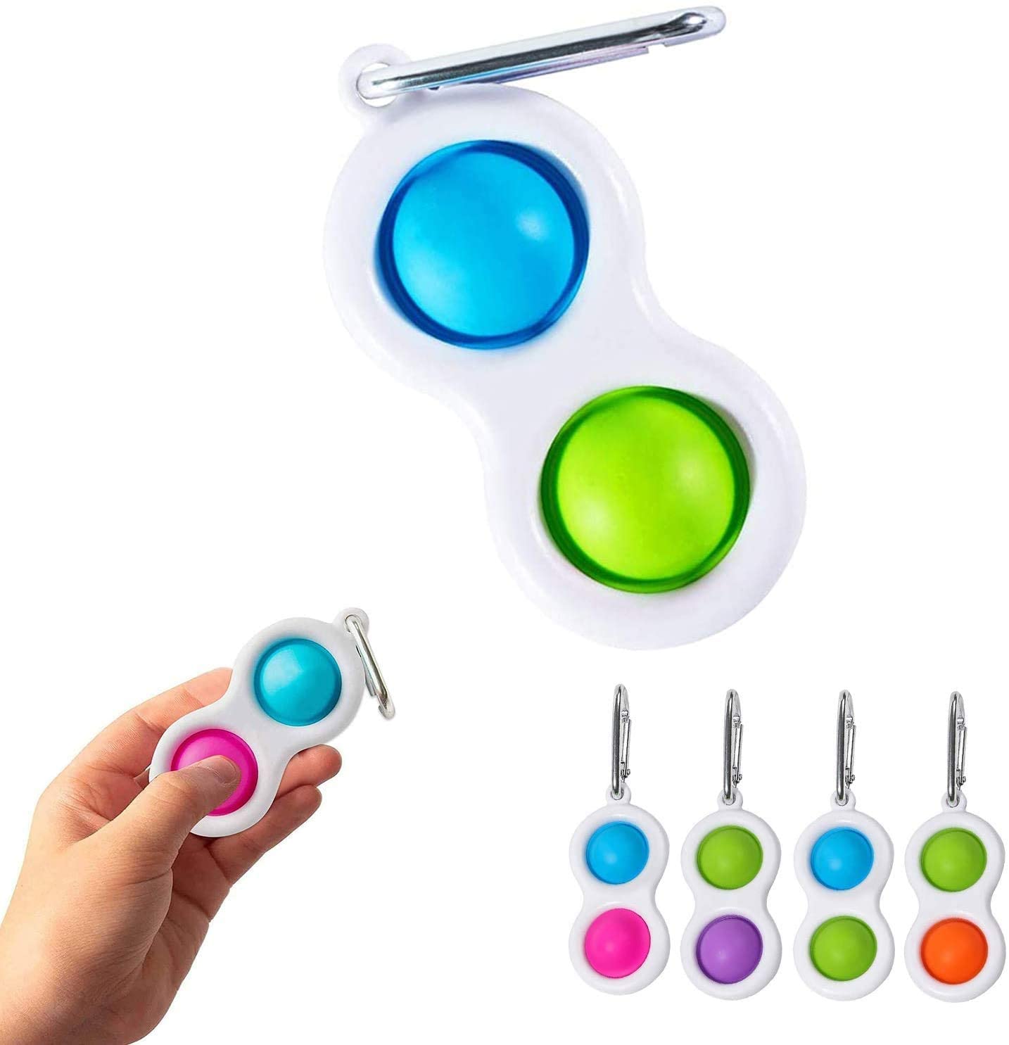 FIDGET SIMPLE DIMPLE SENSORY TOY 2 POP - Image 7