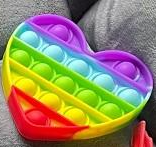 MEDIUM RAINBOW POP IT FIDGET TOY - Image 6
