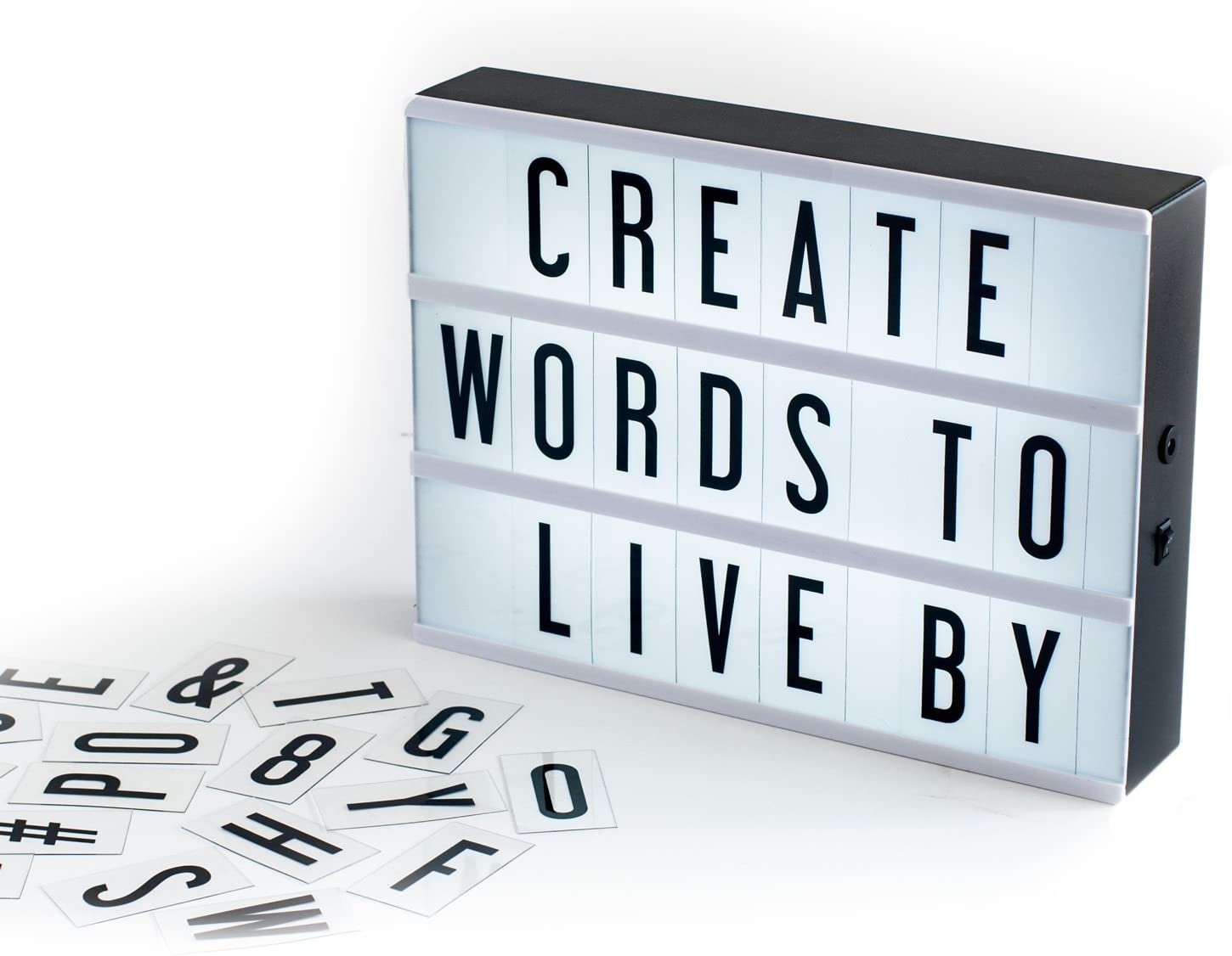 LED MESSAGE LIGHT UP BOX BLACK CARDS - Image 2