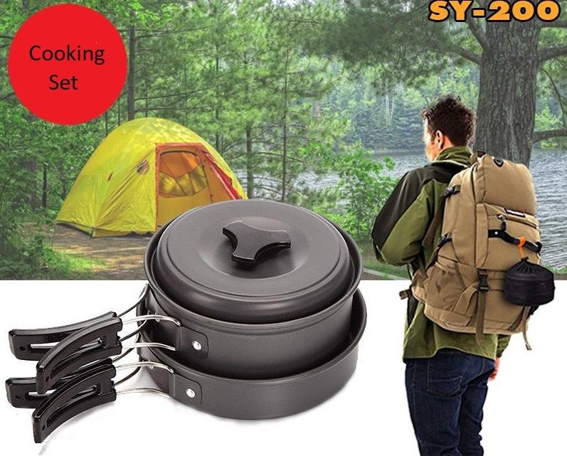 OUTDOOR MINI COOKING SET