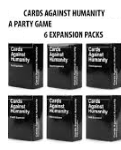 CARDS AGAINST HUMANITY EXPANSION PACK (1-6)