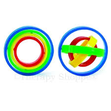 Spinning Rotating 4 Rings Fidget Toy