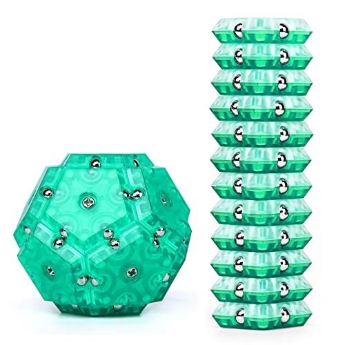 12 Pcs Magnetic Fidget Sphere Pentagons Puzzle Sphere