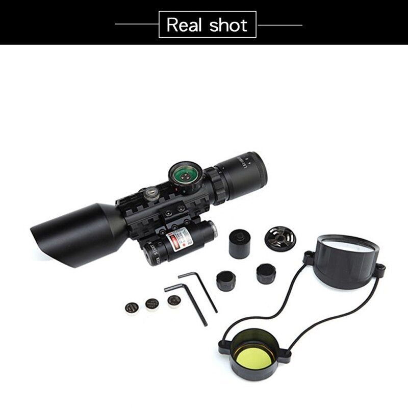 Rifle Scope Laser Sight M9 LSE-10X42E Combo - Image 6