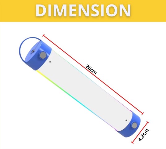 Bluetooth RGB Lightbar Speaker