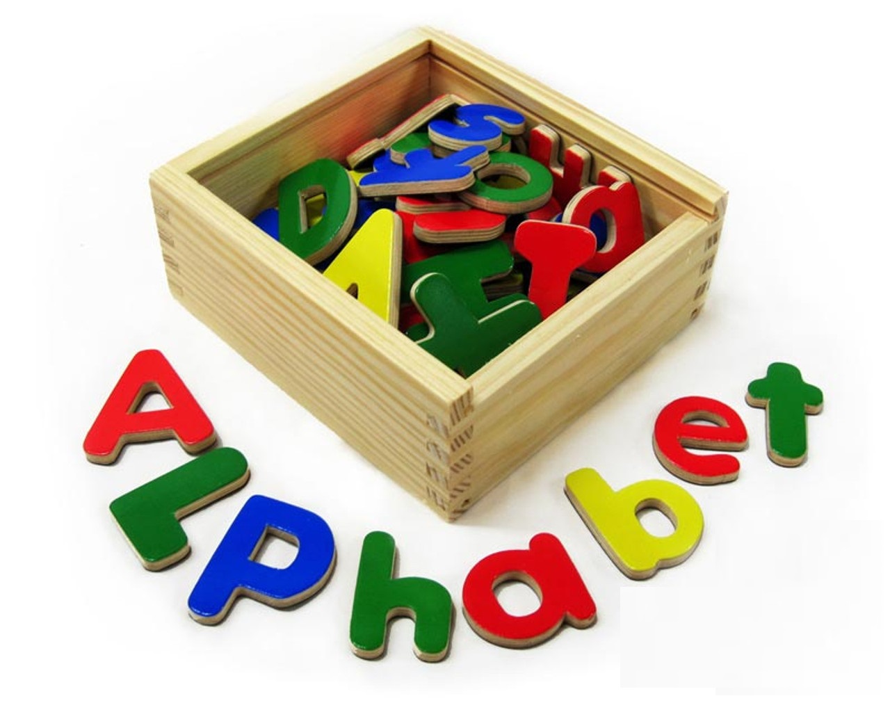 52PC WOODEN ALPHABETS - Image 4