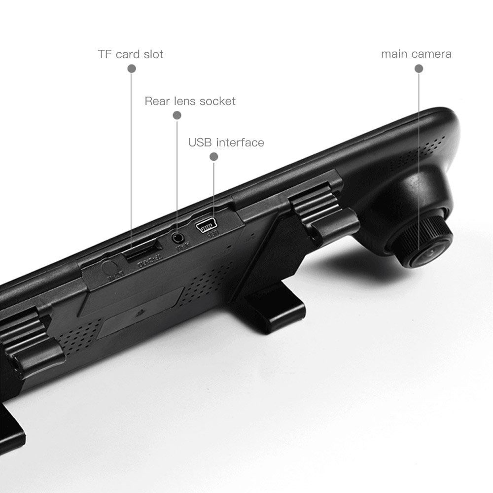 4.3 MIRROR DASH DUAL CAMERA
