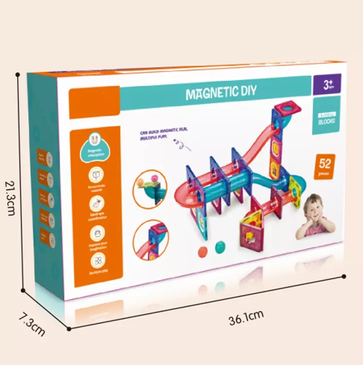 KP-25 52PC MAGNETIC DIY BLOCK SET - Image 4