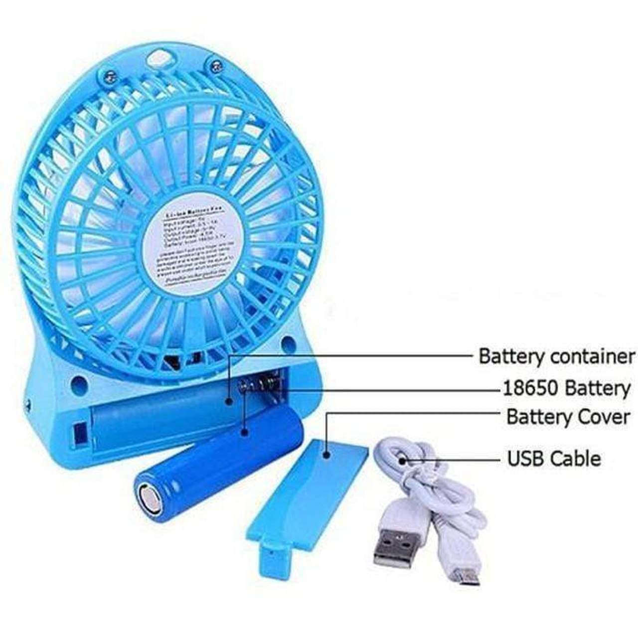 CLEARANCE SALE!!! MINI RECHARGEABLE FAN - Image 10