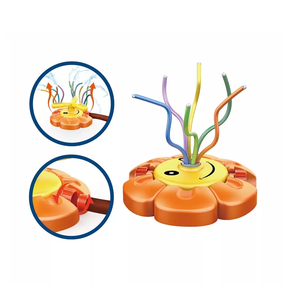 WATER SPRAY SUNFLOWER SPRINKLER