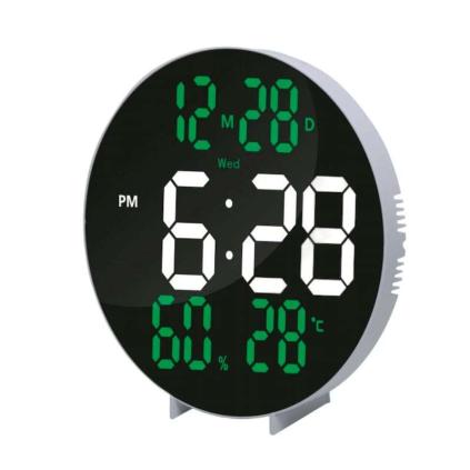 Digital Round LED Wall Clock - Image 2