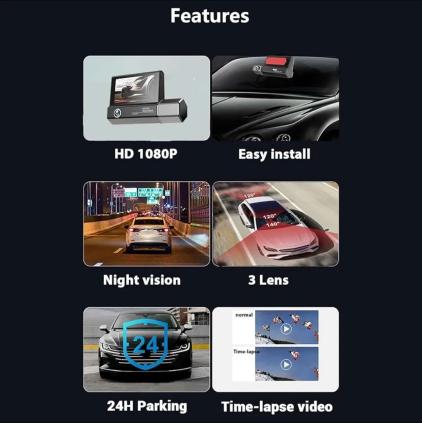 Dual Dash Cam Car DVR