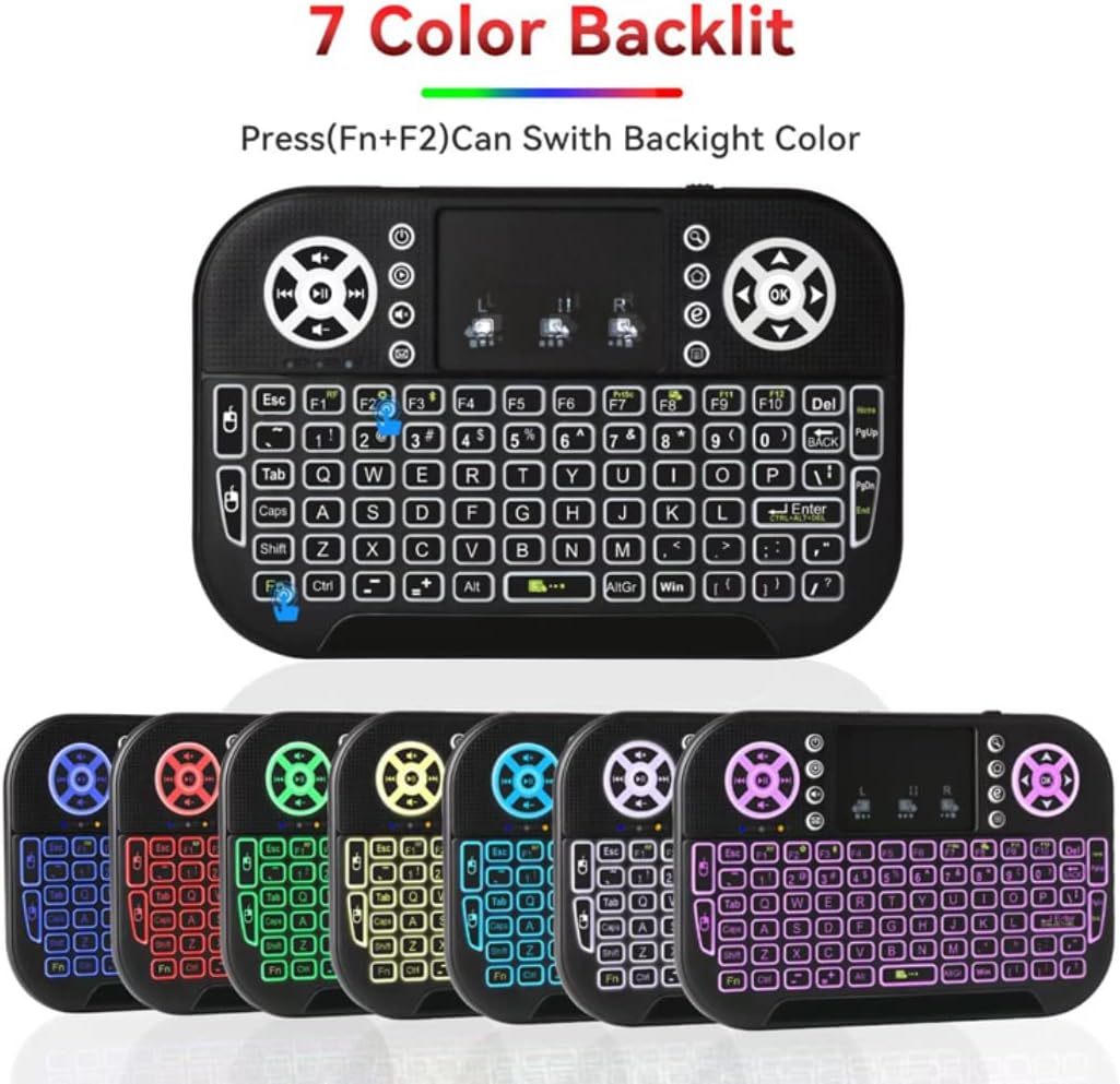 AL15 Mini Backlit Wireless Keyboard - Image 5