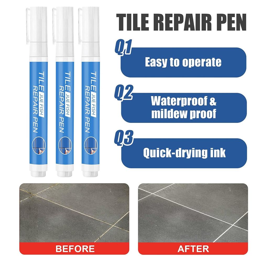 3 Pack Tile Repair Pen