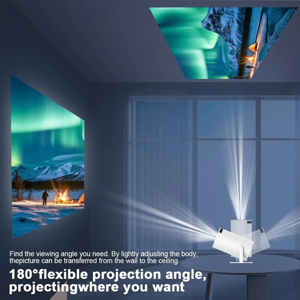 180 Degree Cylindrical Ultra HD Projector