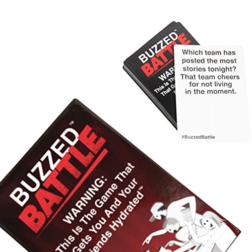 Buzzed Battle Drinking Card Game
