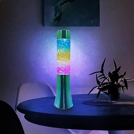 Swirling Glitter Lamp