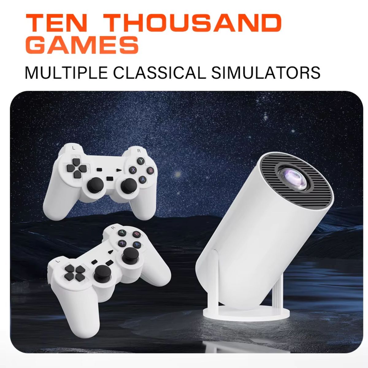 3 in 1 Game And TV Stick Wireless Projector