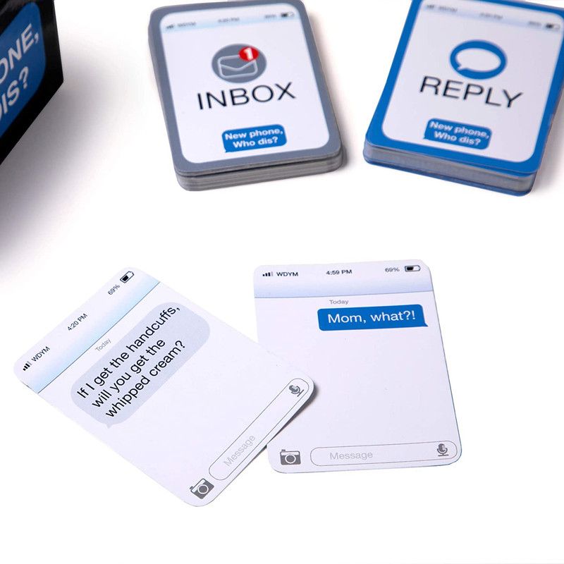 New Phone Who Dis Card Game