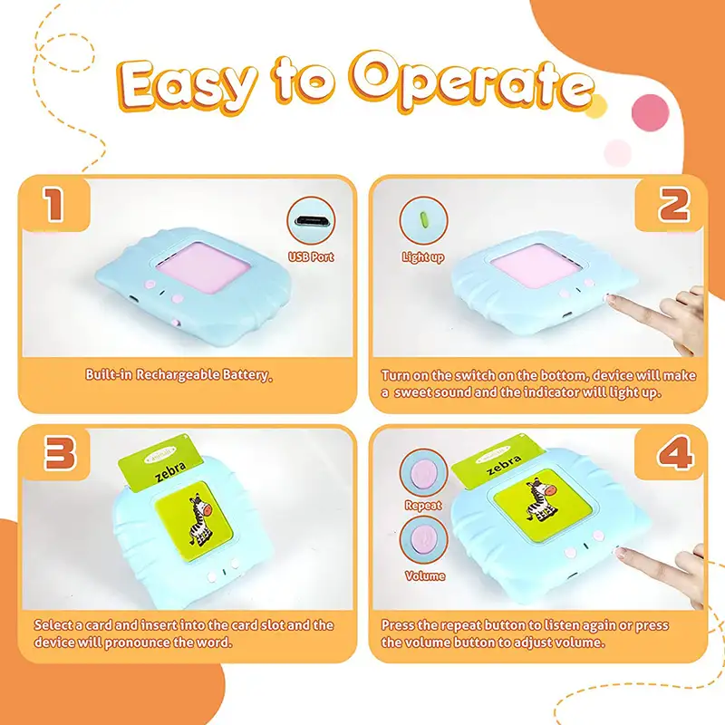 Electronic Educational Flash Card Machine - Image 4