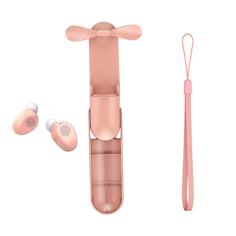 4 in 1 Multifunctional Ear Pods With Mini Fan - Image 2