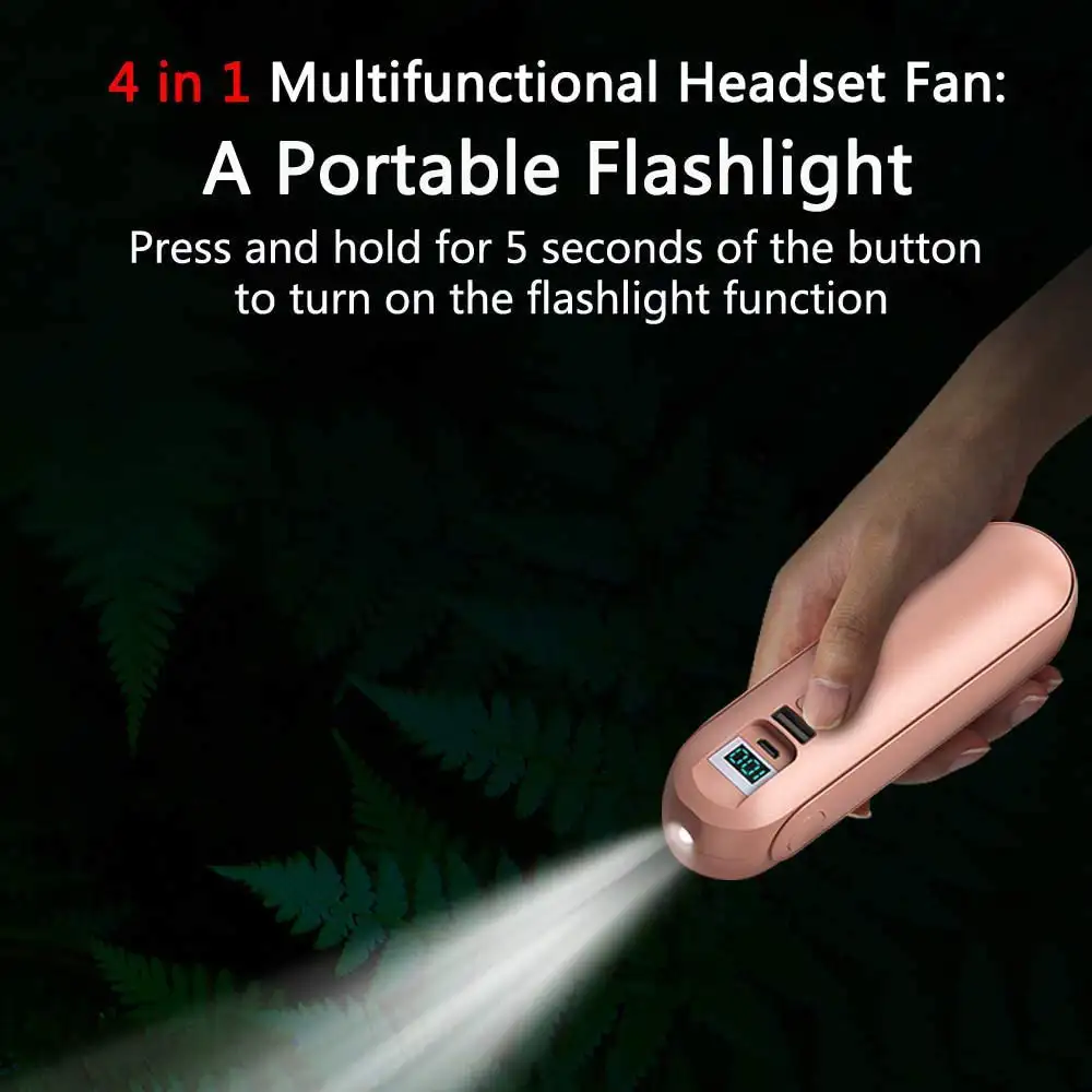 4 in 1 Multifunctional Ear Pods With Mini Fan - Image 6