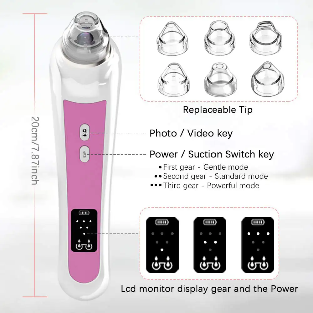 5MP WIFI 20X Magnification Blackhead Remover - Image 6