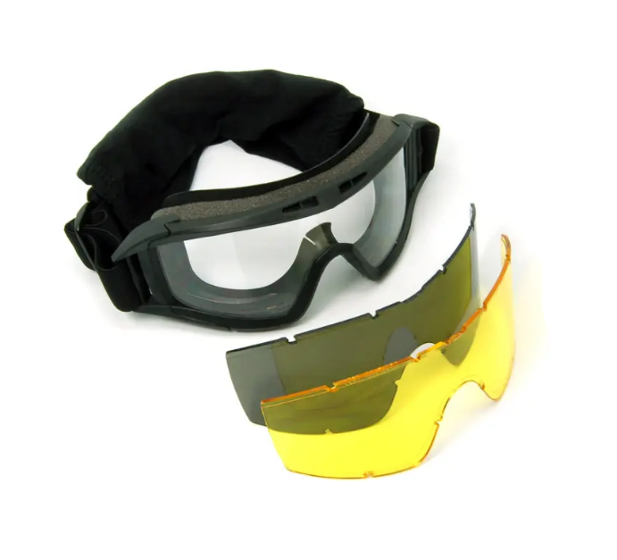 3pc Tactical Goggles