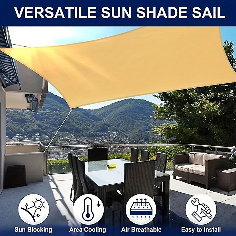 Sun Shade Sail 2m x 4m - Image 2