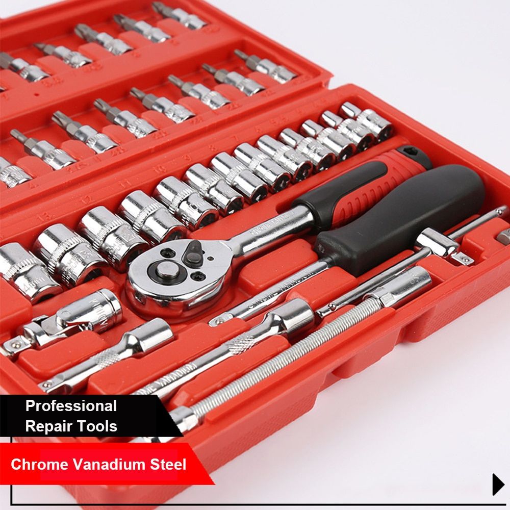 46 Piece Socket Wrench set