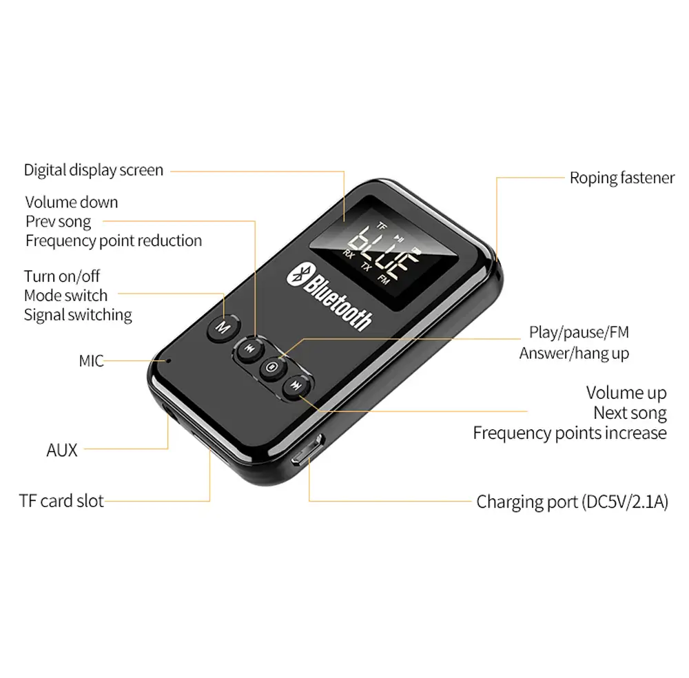 Bluetooth 5.0 Wireless Receiver/Transmitter Adaptor - Image 6