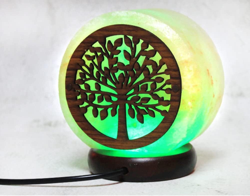 Mini Himalayan Salt Stone Lamp Multi Colour - Image 6