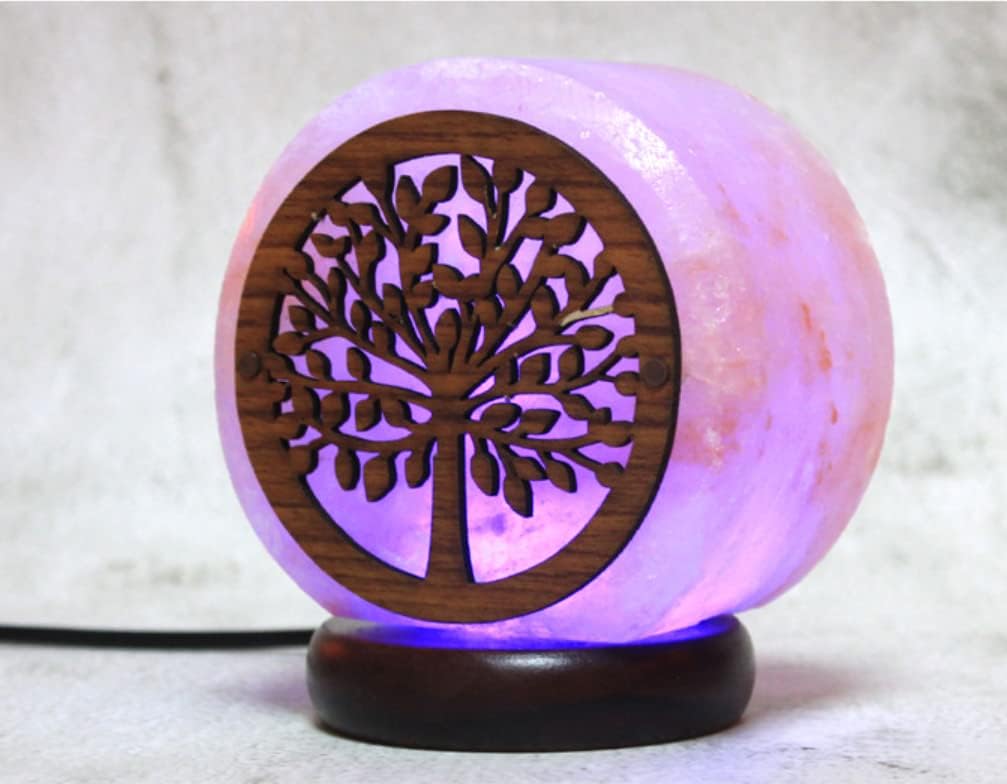Mini Himalayan Salt Stone Lamp Multi Colour - Image 8