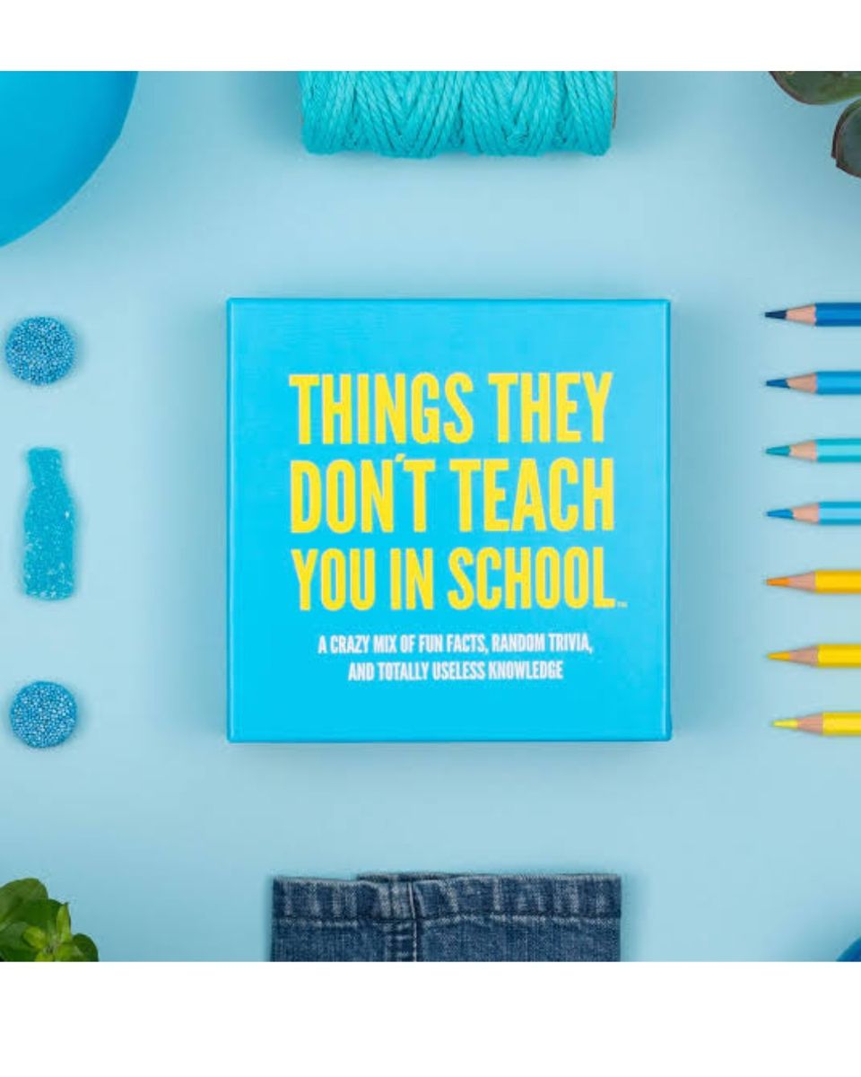 Things They Don’t Teach You In School Card Game