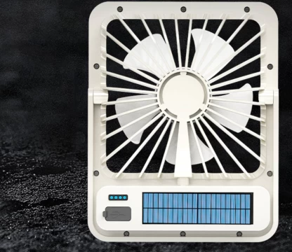 Mini Portable Camping Fan With Light