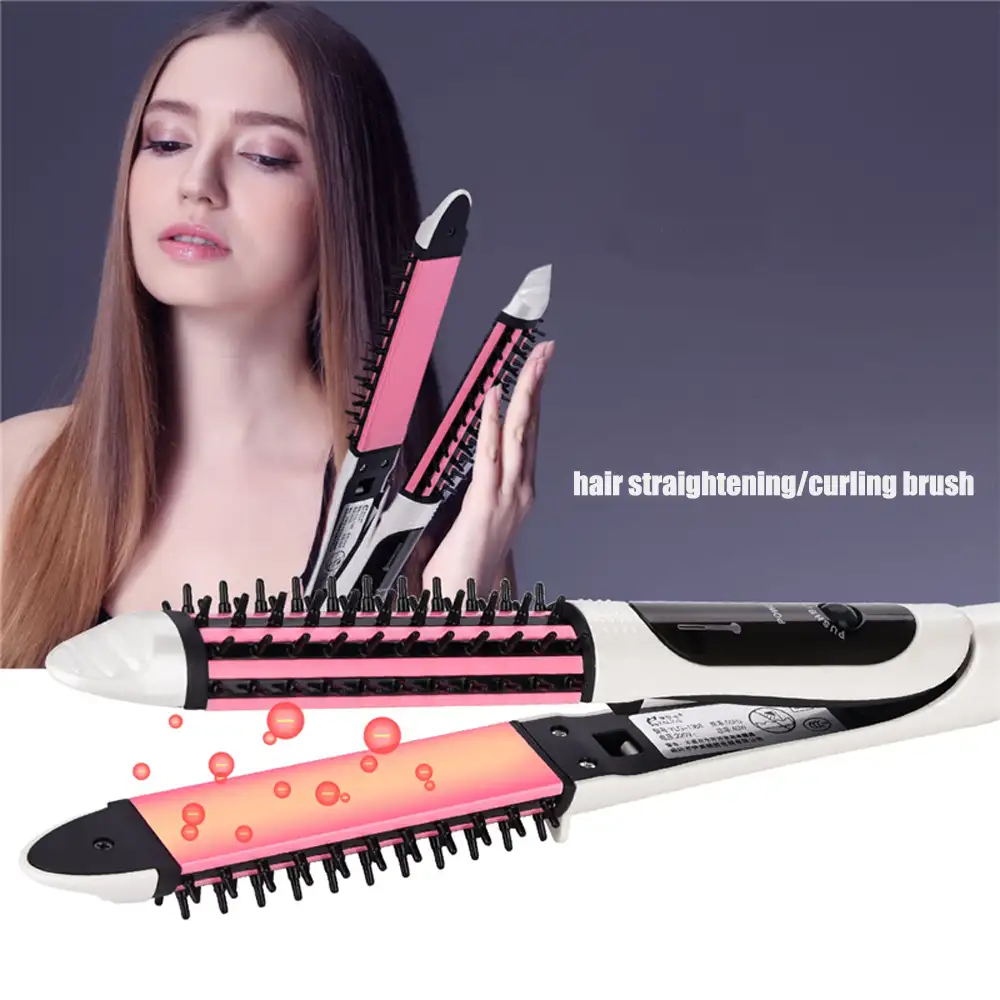 2 In 1 Hair Curler Brush - Image 4