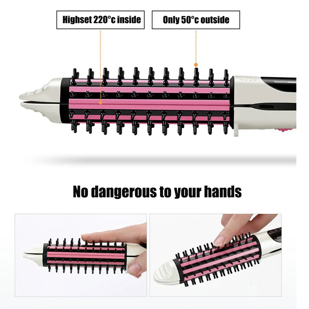 2 In 1 Hair Curler Brush - Image 5