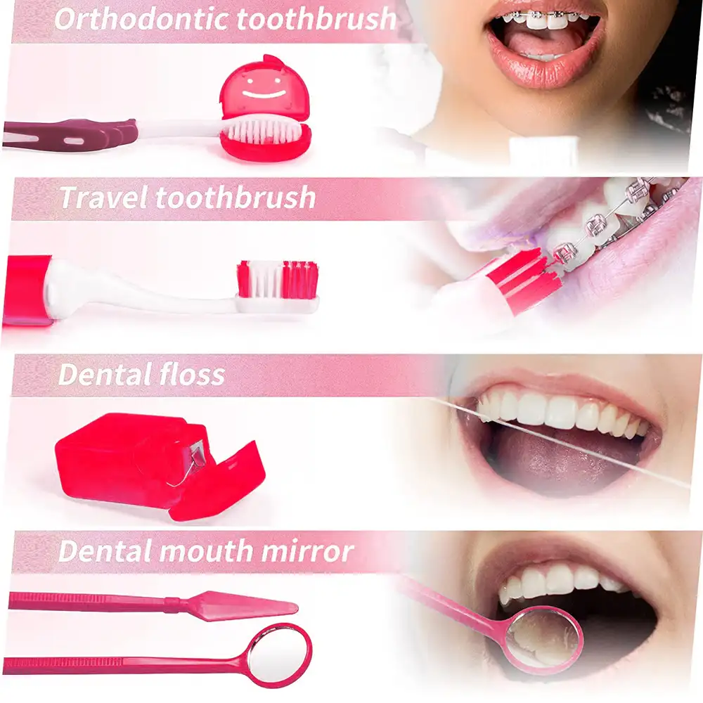 8 Piece Orthodontic Braces Care Kit - Image 8