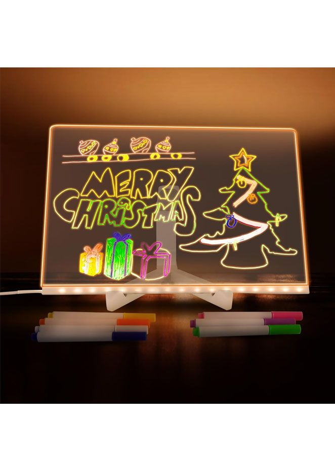 40cm x 30cm Acrylic LED Message Writing Board