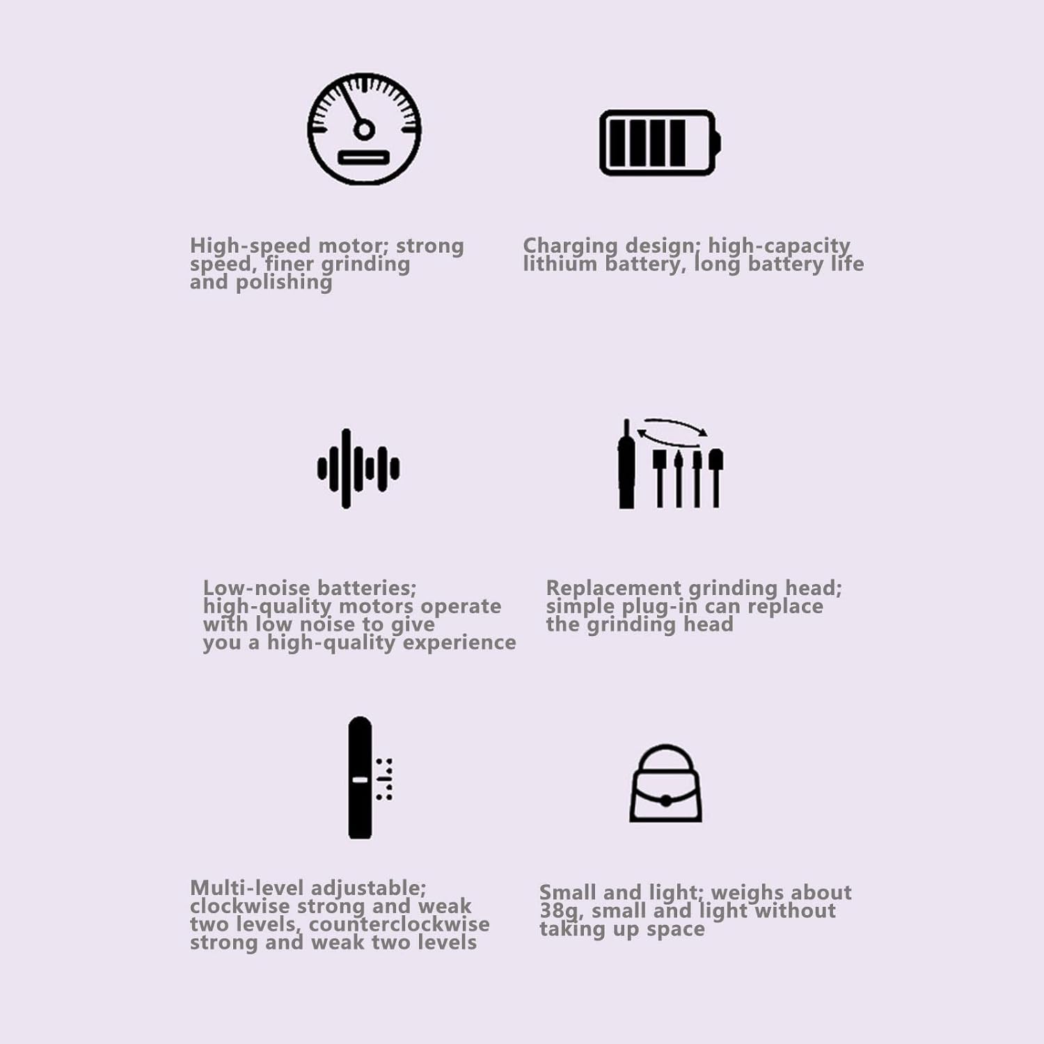 18pc Portable Mini Grinder Set - Image 7