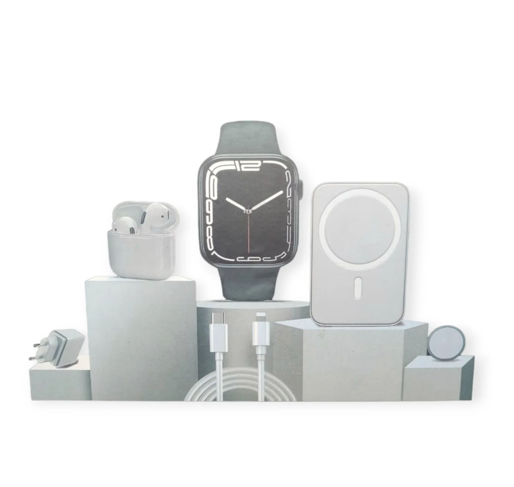 6 IN 1 Ultra Smart Watch Set - Image 5