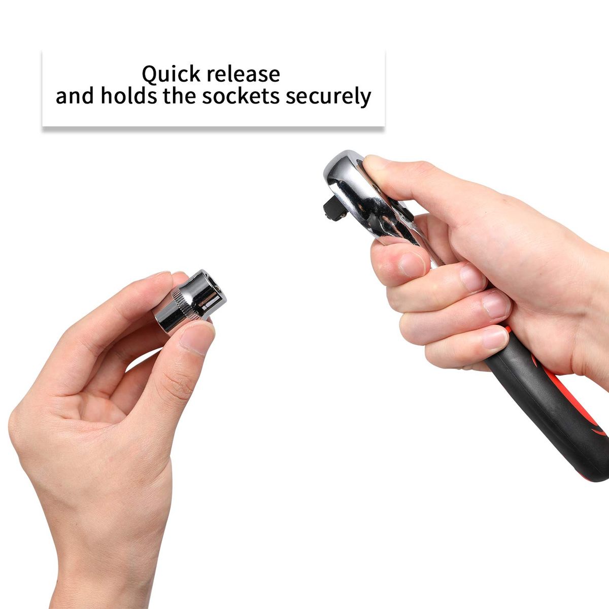 12 Piece Wrench Socket Set - Image 5