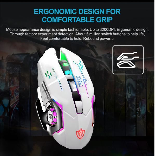 RGB X7 Wired Gaming Mouse - Image 6