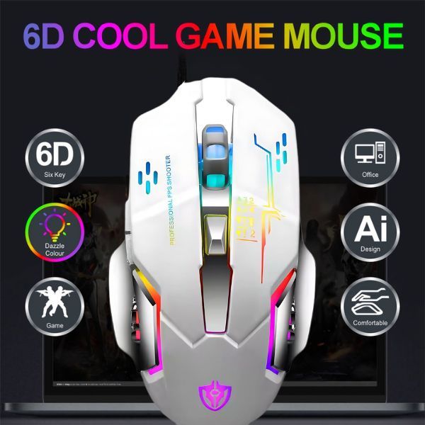 RGB X7 Wired Gaming Mouse - Image 7