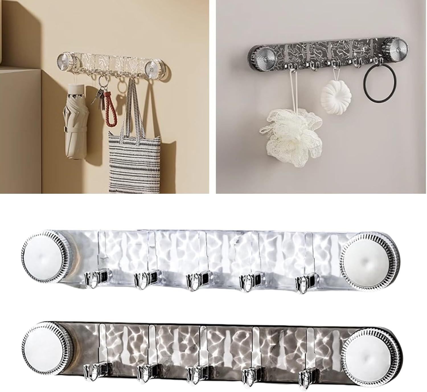 Suction Wall Hooks Holder(5pc) - Image 3