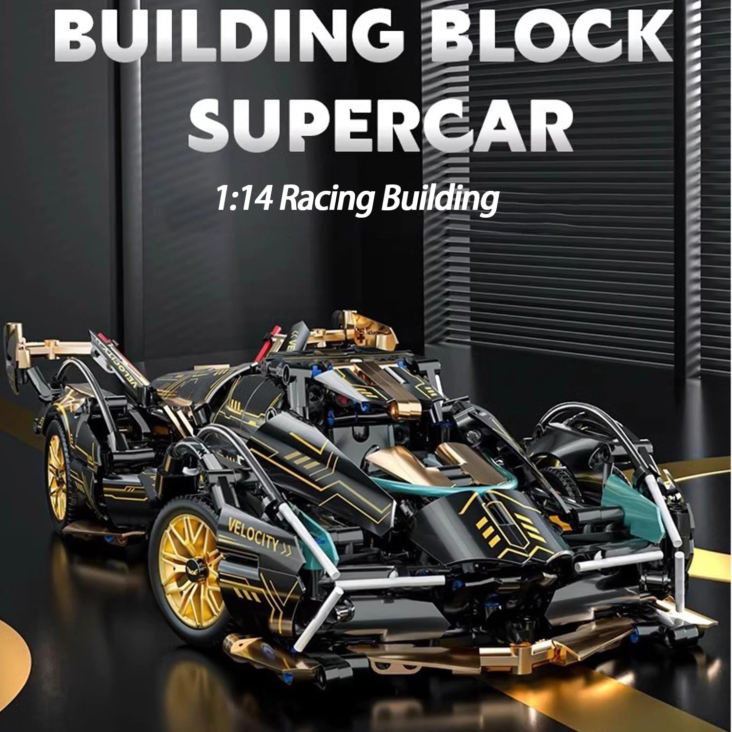 Building blocks 1185pc Rc Velocity Super Car - Image 4